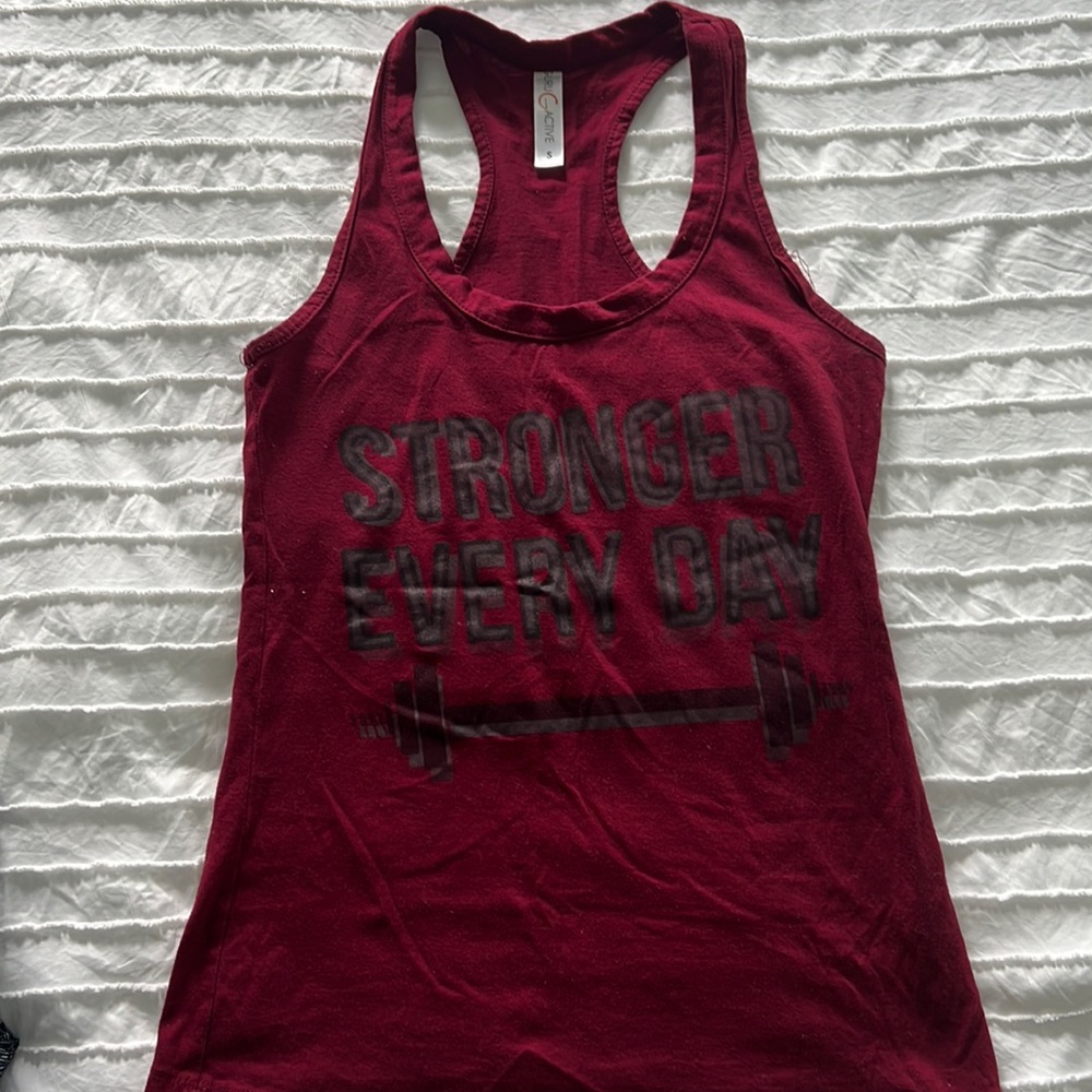 Athletic tank top